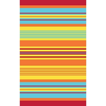 Balajeesusa 5 X7 Reversible Indoor Outdoor Plastic Straw Rug
