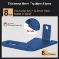 thumbnail image 5 of 2PCS Rear Left & Right Trailer Hitch For Suzuki Jimny JB64W JB74 2019-23 Blue #1, 5 of 5