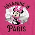 thumbnail image 3 of Disney - Mickey & Friends - Minnie Dreaming in Paris - Toddler And Youth Girls Short Sleeve Graphic T-Shirt, 3 of 5