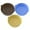 Gray+Blue+Yellow, variant on Gustave 6.5" Air Fryer Silicone Pot Reusable Airfryer Silicone Liner Baking Tray Non Stick Air Fryers Round Mats Easy Cleaning Oven Accessories "Gray"