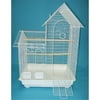 YML 1944WHT Villa Top Small Bird Cage in White
