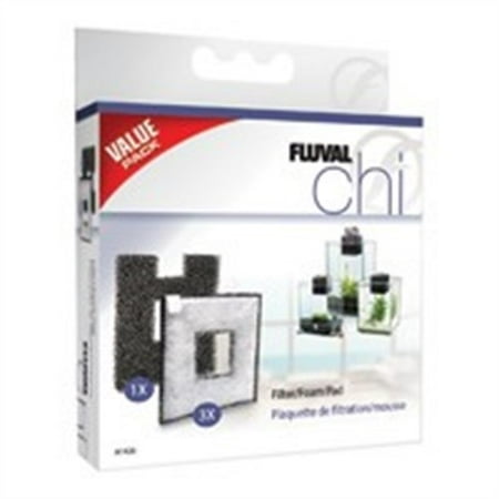 Fluval 2 Plus Foam - Fluval Chi Ii Filter Foam/Pad Combo Pack