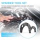 thumbnail image 4 of Adjustable gland nut wrench 1266 +7463 wrench tool set, compatible with hydraulic cylinders on skid steer loaders, 4 of 5