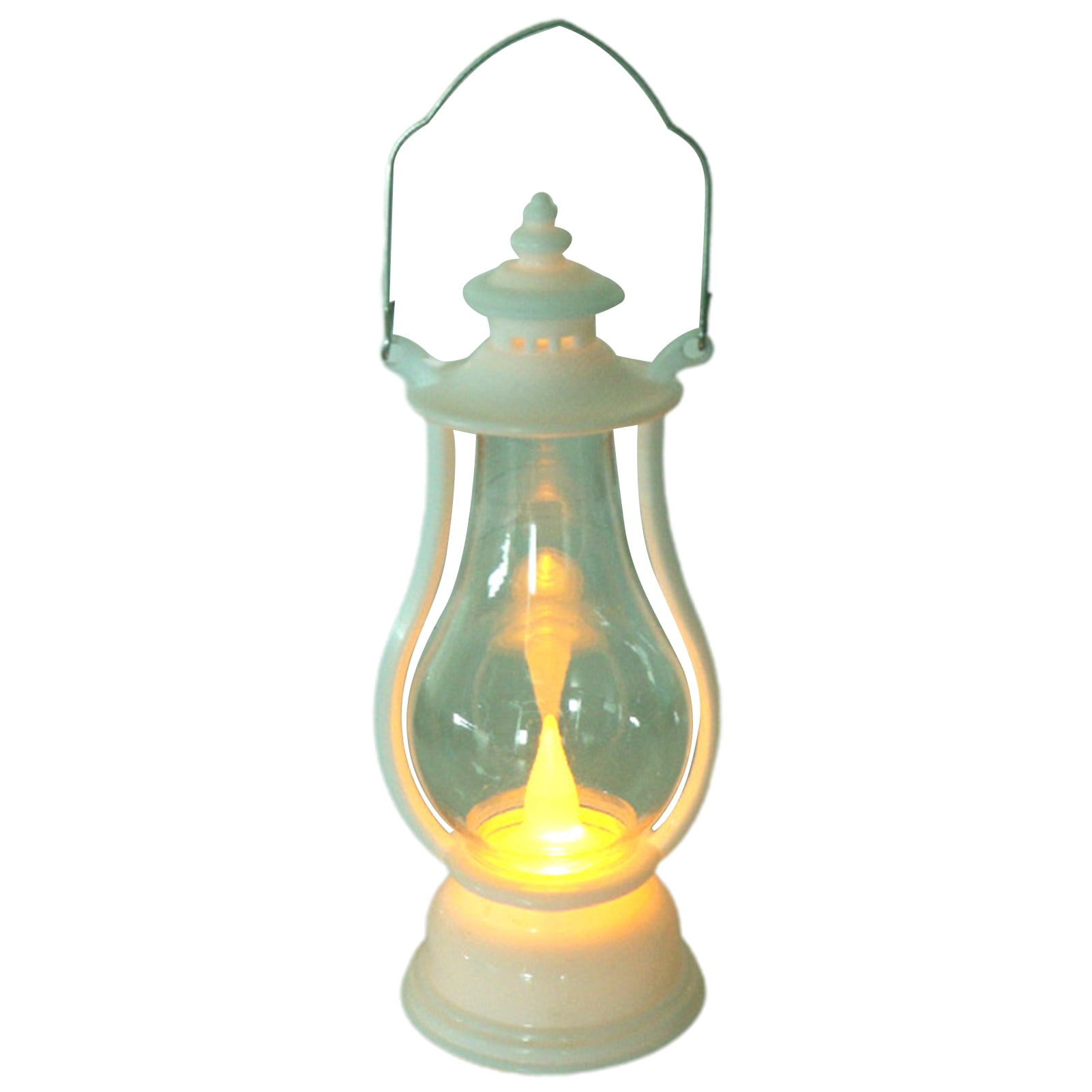 Vintage Outdoor Battery Operated Lanterns LED Hanging Lamp Flickering –  Jbshomedecor