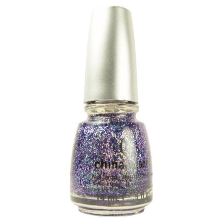 CHINA GLAZE Glitter Nail Lacquer with Nail Hardner Marry A Millionaire (DC)