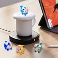 thumbnail image 4 of WINDLAND Colorful Glass Pig Miniature Figurine Crystal Ornament for Artistics Home Decoration and Special Gift Giving, 4 of 11