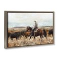 thumbnail image 3 of Stupell Industries Rustic Lodge Brown Floating Frame Canvas Art, 31 x 21, by Nina Blue, 3 of 9