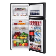 MAGIC CHEF Mini Refrigerator with Freezer in Black, HMDR45B
