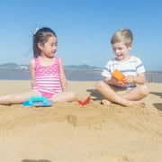 Hape: Master Bricklayer Set - 3pc Sand Castle Building Playset, Beach Toy, 2 Trowels & Brick Mold, Outdoor & Water Activity, Kids & Toddler Ages 18mo+