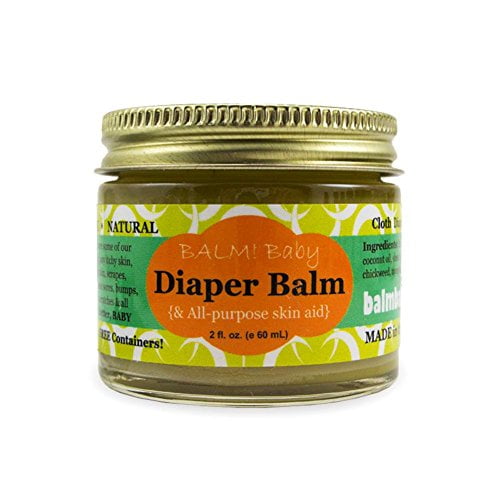 BALM! Baby Diaper Balm Natural Diaper Rash Balm & ALL Purpose Skin Aid