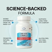 EyeScience Dry Eye Formula with Omega-3s (EPA & DHA) - Advanced Ocular Nutrition - 90 Softgels