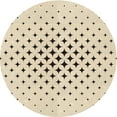 thumbnail image 1 of Ahgly Company Indoor Round Patterned Moccasin Beige Area Rugs, 7' Round, 1 of 6