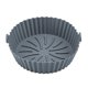 thumbnail image 1 of Bandeja de freidora de aire Seguridad de silicona reutilizable para horno Microondas Molde de pastel Gris, 1 of 5