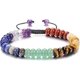thumbnail image 1 of Crystals Bracelet Reiki Healing Crystal Gemstone Bracelets for Women Yoga Meditation, 1 of 4
