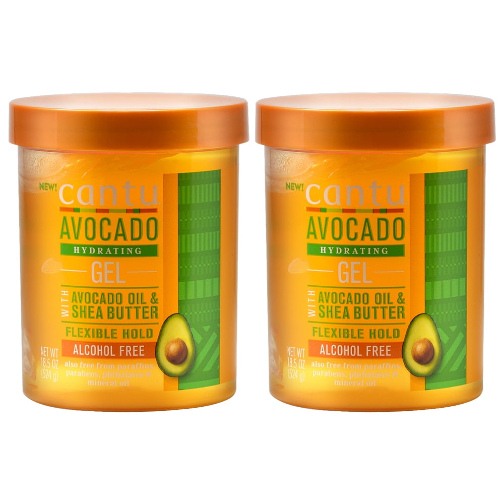 Cantu Avocado Hydrating Gel 18.5oz (Pack of 2)