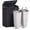 Black 2 Compartment, variant on Sorbus Collapsible Fabric Laundry Hamper with Removable Bag, 3-Compartment, Gray