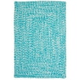 thumbnail image 2 of Colonial Mills Ocean's Edge Braided Indoor/ Outdoor Area Rug High Tide Blue 6' x 9' 6' x 9' Beige Rectangle, 2 of 5