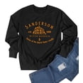 thumbnail image 4 of Halloween Squad Sweatshirt Womens Hocus Pocus Long Sleeve Shirts Sanderson Sisters Pullover Tops Blouse, 4 of 6