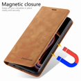 thumbnail image 4 of Dteck Case Compatible For Samsung Galaxy S10 5G, Classical PU Leather Shockproof Wallet case [Stand Feature] with [ 3-Slots] ID&Credit Cards Pockets - Brown, 4 of 7