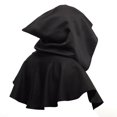 thumbnail image 3 of Capa con capucha para Cosplay de la Edad Media, sombrero de la muerte, Halloween, Carnaval, Medieval, renacentista, sacerdote, 3 of 4