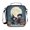 Little Witch and Vampire on Halloween, variant on Haosy Cartoon Frog Sit in Meadow Of Flower Reusable Lunch Box Men/Women Insulated Lunch Bag for School Picnic Travel