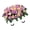 D, variant on Large Artificial Headstone Flower Saddle Cemetery Grave Decoration 34 Roses Memorial Silk Bouquet Outdoor Weather-Resistant Tombstone Floral Arrangement for Cemetery Tribute