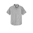 thumbnail image 4 of Port Authority W809 Short Sleeve SuperPro React Twill Shirt, White, XXL, 4 of 5