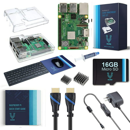 Vilros Raspberry Pi 3 Model B+ Complete Starter Kit with Keyboard and