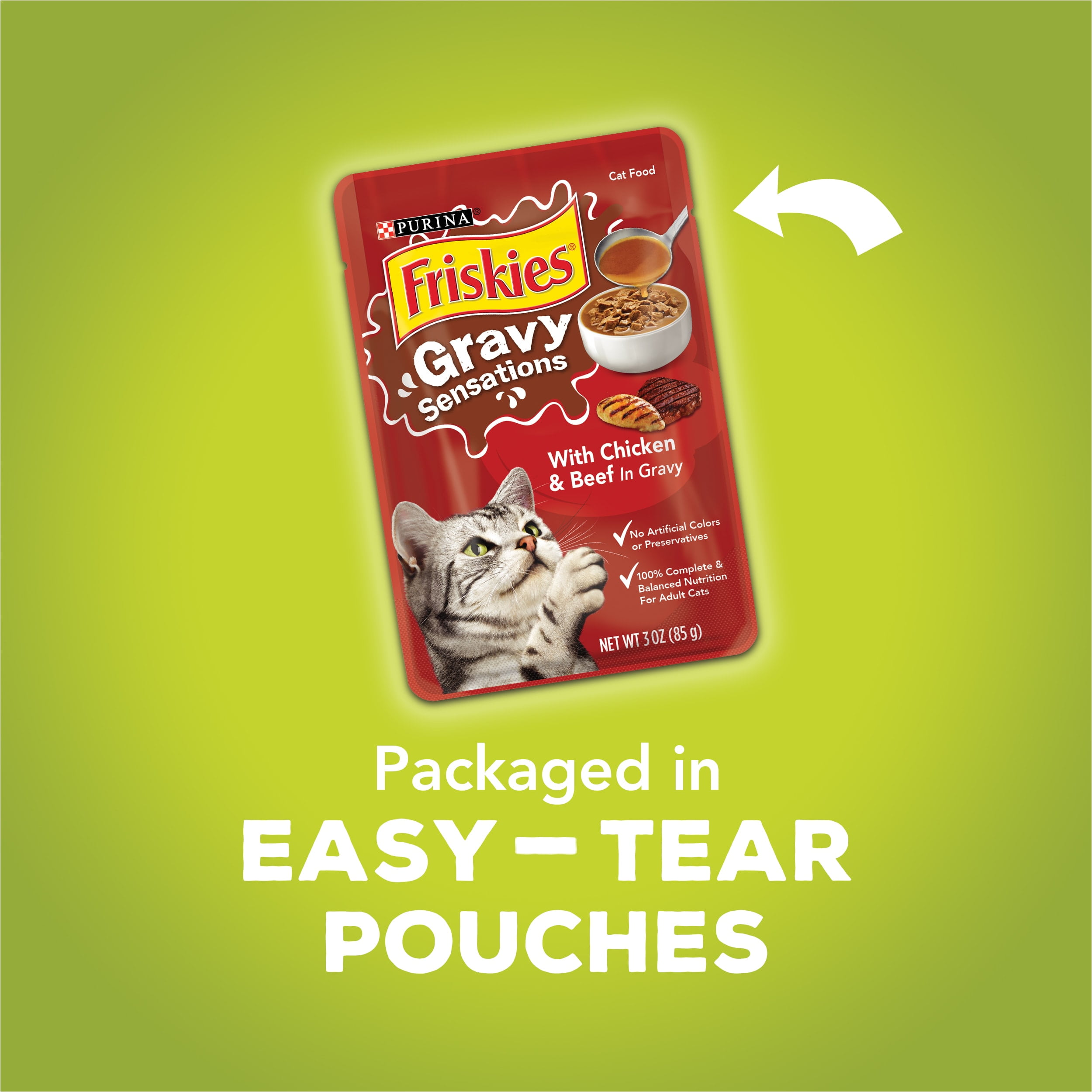 Friskies gravy shop sensations pouch