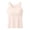 54#(Light pink), variant on Built in Comfort Bra Tanktop for Women, Wireless Support, Seamless Smoothing Cami, Soft Stretch Breathable Fabric (Beige,3XL)