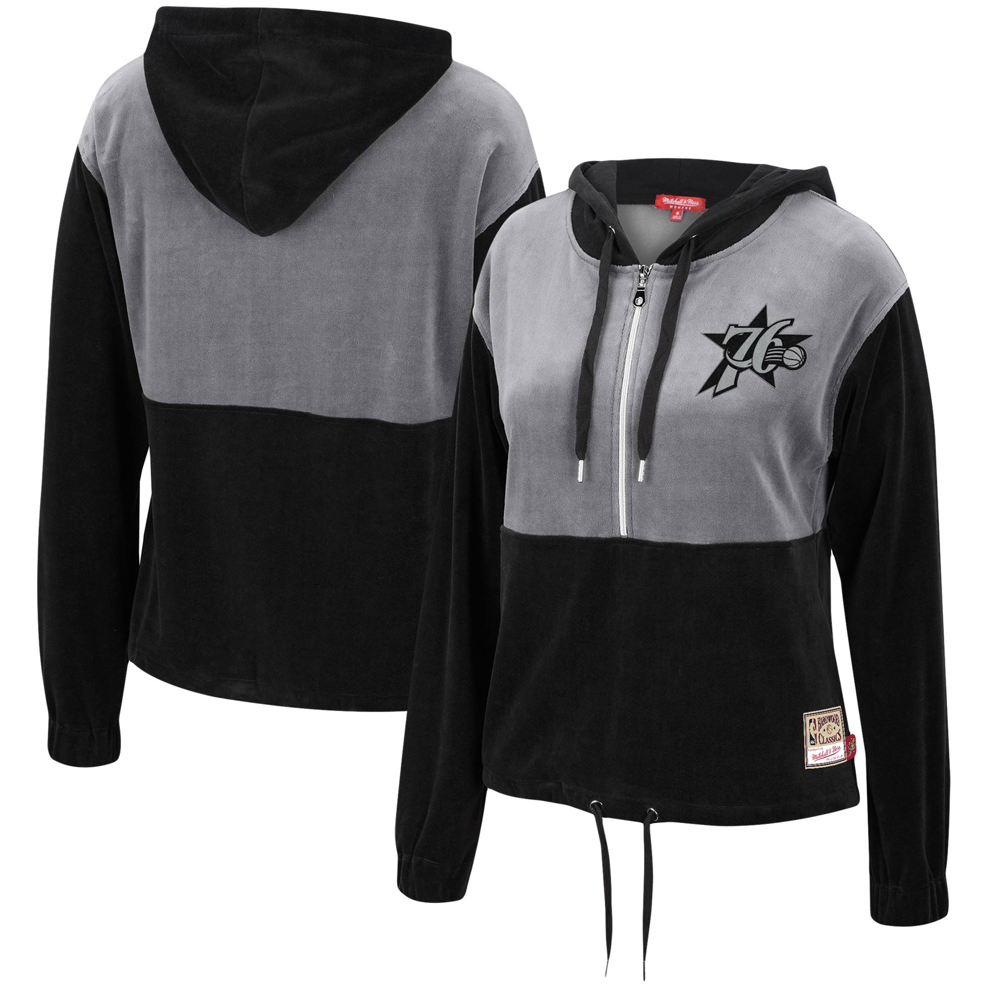 76ers grey hoodie