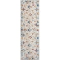 thumbnail image 3 of Bliss Rugs Floral Traditional Indoor Runner Rug for Hallway, Entryway, Kitchen, Gray ,2' x 8', 3 of 8