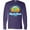 Purple, variant on Inktastic Summer Enjoy the Sunshine Virginia Beach Virginia in Blue Long Sleeve T-Shirt
