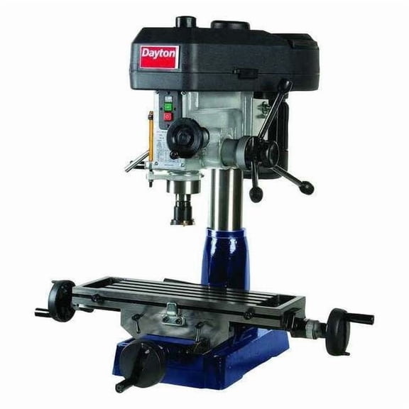 Palmgren Mill Drill Machine,Manual,1ph,120/240V 2LKP8