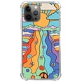 thumbnail image 1 of Hippie Rainbow Sun Case for iPhone 11 Pro Max,Aesthetic Art Design TPU Shock-proof Cover Case, 1 of 6
