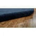 thumbnail image 6 of Celano Hand Woven Marled Wool Rug, Midnight Navy Blue, 5ft x 8ft Area Rug, 6 of 7