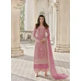 thumbnail image 2 of Custom Made Embroidery Work Indian Handmade Women Designer Kurti Palazzo Dupatta Gift Dress, 2 of 4