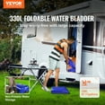 thumbnail image 2 of VEVOR 330L/87 Gallon Water Storage Bladder, RV Water Tank, 1000D Blue PVC Collapsible Water Storage Containers, Large Capacity Soft Water Bag, Portable Water Bladder, Fire Prevention, Camping, 2 of 9