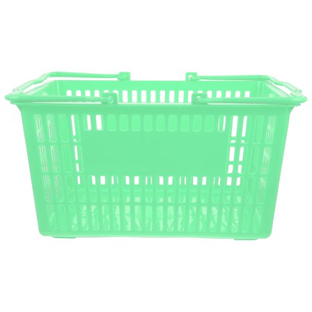 unbranded Plastic Shopping Basket Merchandise Storage Portable Container