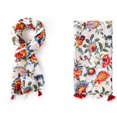 thumbnail image 3 of HSHDLDF Foulard Légère Mode Femme Imprimé Floral Hiver Automne Chaude Châle Foulard, 3 of 5