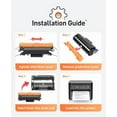 thumbnail image 4 of DR730 Drum Unit (Not Toner) 2-Pack Replacement for Brother DR-730 Imaging Drum Compatible MFC-L2710DW MFC-L2750DW HL-L2350DW HL-L2370DW HL-L2395DW HL-L2390DW DCP-L2550DW MFC-L2690DW HL-L2325DW, 4 of 6