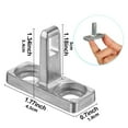thumbnail image 2 of 5304505088 Washer Door Latch for Electrolux Frigidaire Strike Replacement PartTAPDRA Spare Part, 2 of 4