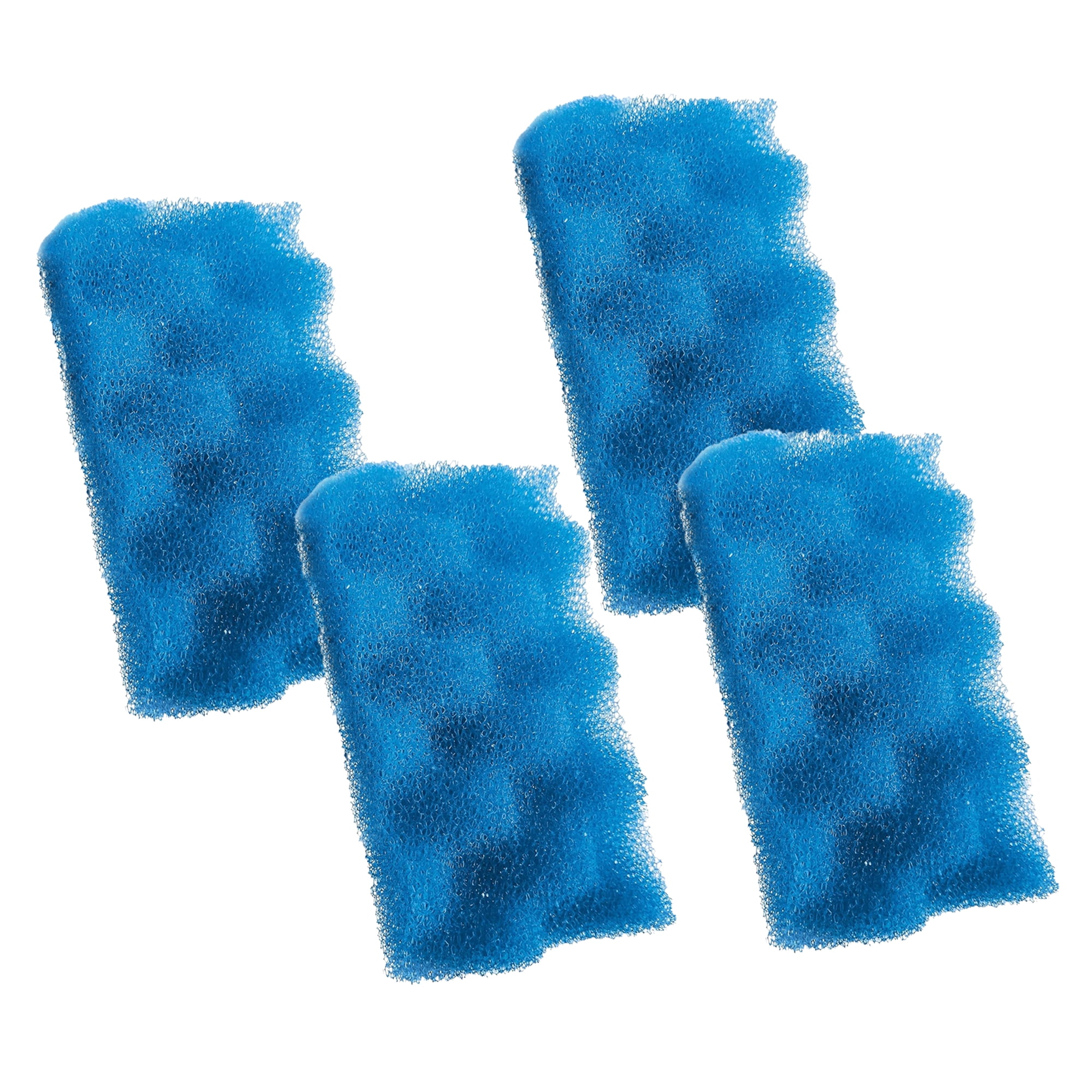 Delapan Fish Foam Bio-Filter Sponges Compatible with Canister Filters and Fluval 106 107 Aquarium Filter Media, 12 Pack