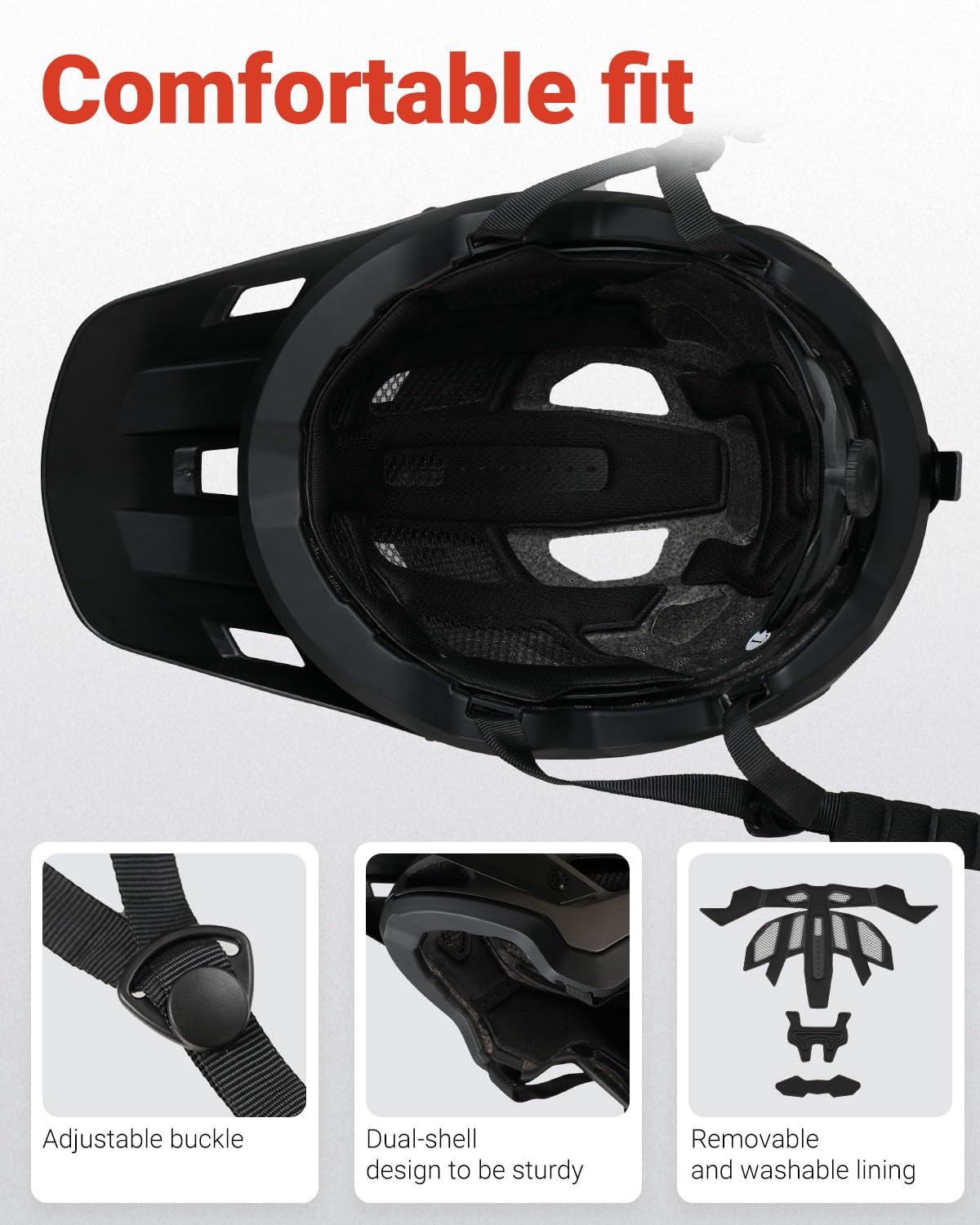 Mountain Bike For Adult  Nta 8776 E-bike & Road Bicycle Certified Adjustable Mtb Cycling Men Women Visor &magnetic Buckle