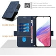 thumbnail image 3 of Case for Moto G Stylus 5G 2024, Moto G Stylus 5G 2024 Wallet Case with Card Holder Kickstand [RFID Blocking] Leather Emboss Rose Shockproof Phone Case for Moto G Stylus 5G 2024 Navy MG, 3 of 16