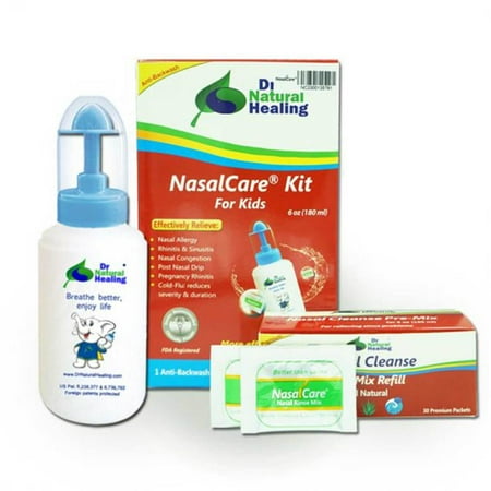NasalCare Kit 6 Oz & 30 Ct
