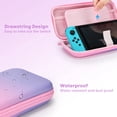 thumbnail image 2 of Switch Case for NS Switch, 16 in 1 Switch Accessories kit with Switch Carrying Case, Switch Protective Case, Switch Game Case, Switch Screen Protector (Pink-Purple Gradient), 2 of 11