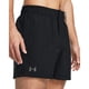 thumbnail image 3 of Pantalones cortos Under Armour tejidos para hombre, 5 pulgadas, negro/Castlerock XL, 3 of 5