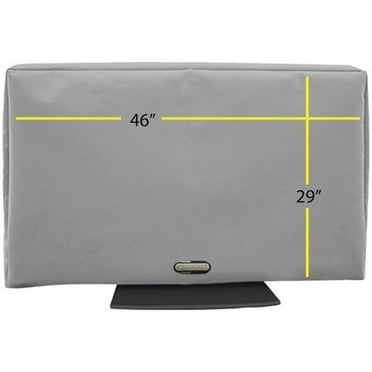Outdoor Tv Cover 50 To 52 Inches Universal Weatherproof Protector Grey Com Outdoor Tv Cover 50 To 52 Inches, Outdoor Tv Cover 50 Inch