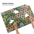 thumbnail image 3 of Sikiie Cactus 4 Puzzle, Jigsaw Puzzles, Jigsaw Puzzles 1000 Pieces, Custom Jigsaw Puzzle for Adults (29.5×19.7in, Horizontal), 3 of 9